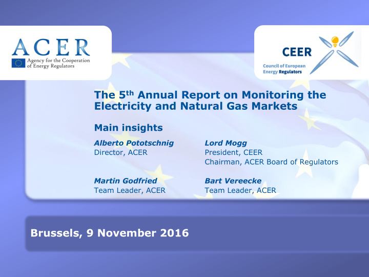 the 5 th annual report on monitoring the electricity and