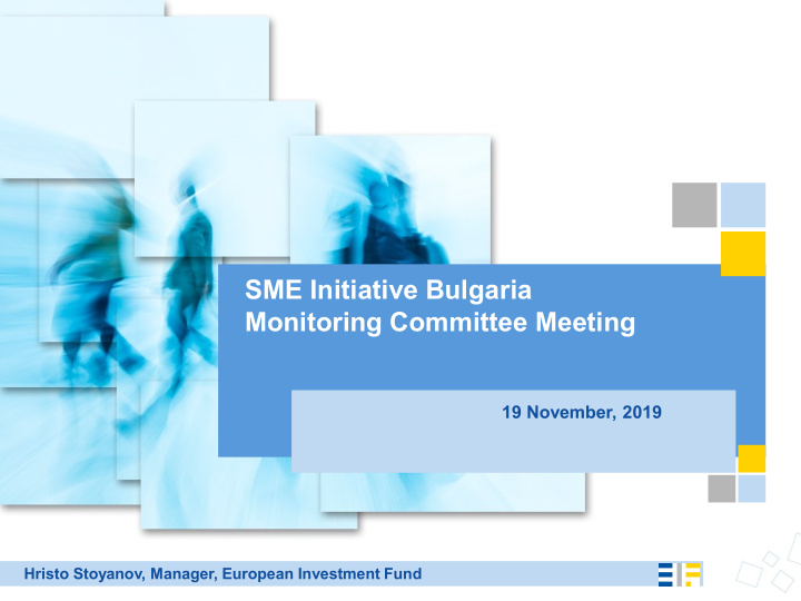 sme initiative bulgaria monitoring committee meeting