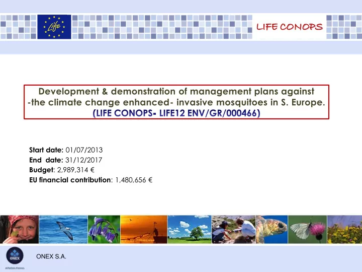 life fe conops