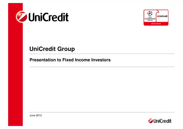 unicredit group
