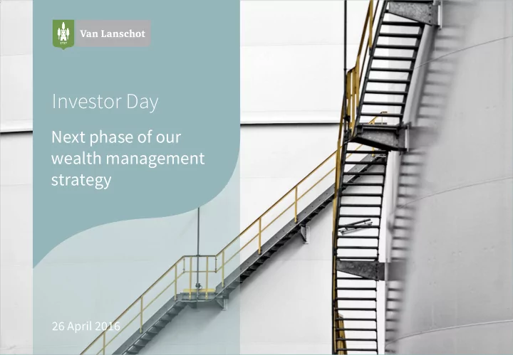 investor day