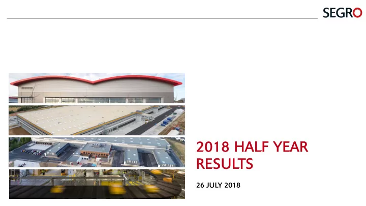 2018 ha 2018 half y year r result lts