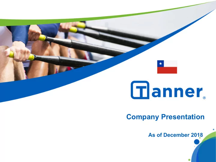 company presentation