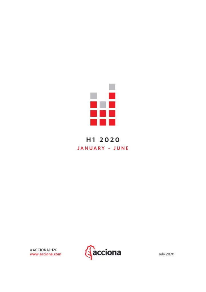 h1 2020 results january june contents 1 executive summary