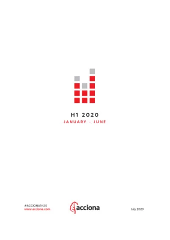 H1 2020 Results (January  June)  CONTENTS 1. EXECUTIVE SUMMARY 2. SUSTAINABILITY 3. CONSOLIDATED