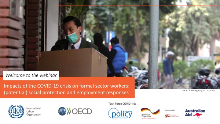 impacts of the covid 19 crisis on formal sector workers