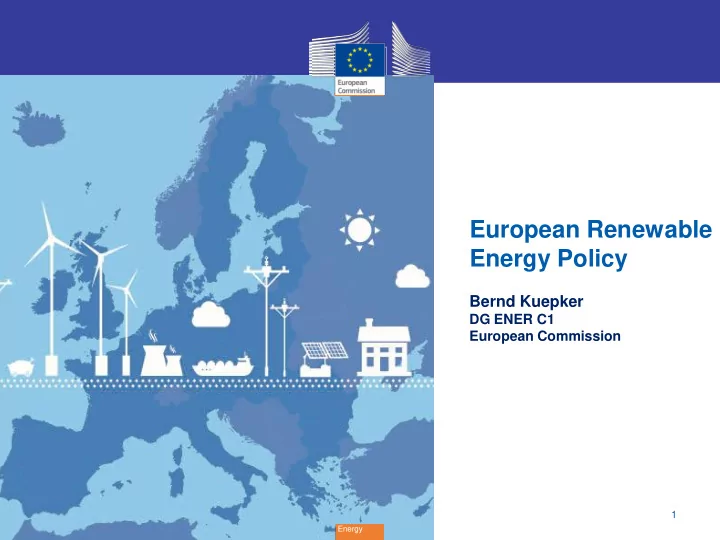 european renewable