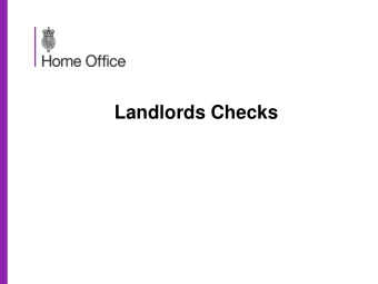 Landlords Checks  The Immigration Act 2014 Immigration Act  2014  Received Royal Assent on 14