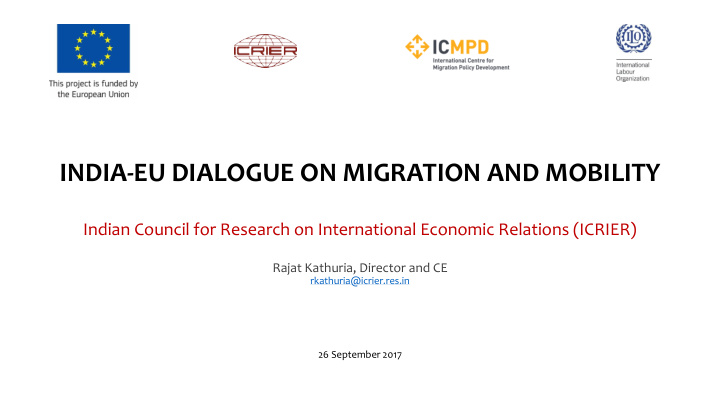 india eu dialogue on migration and mobility