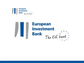 Providing finance and expertise for sound and  sustainable investment projects  Brussels Round