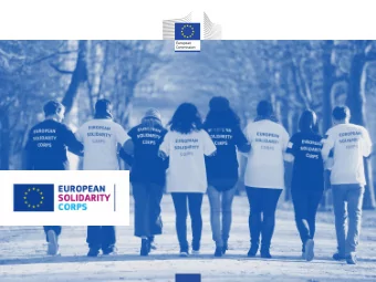 CONTEXT  3 KEY FEATURES Two strands  Volunteering and occupational Young people  18  30 years