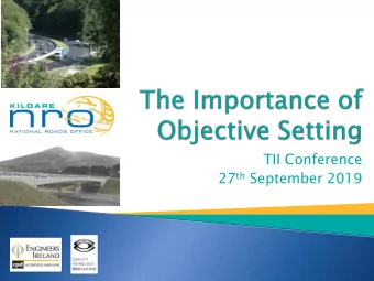 27 th September 2019  When  Why  Who  How  Context  Case Study  Government policy