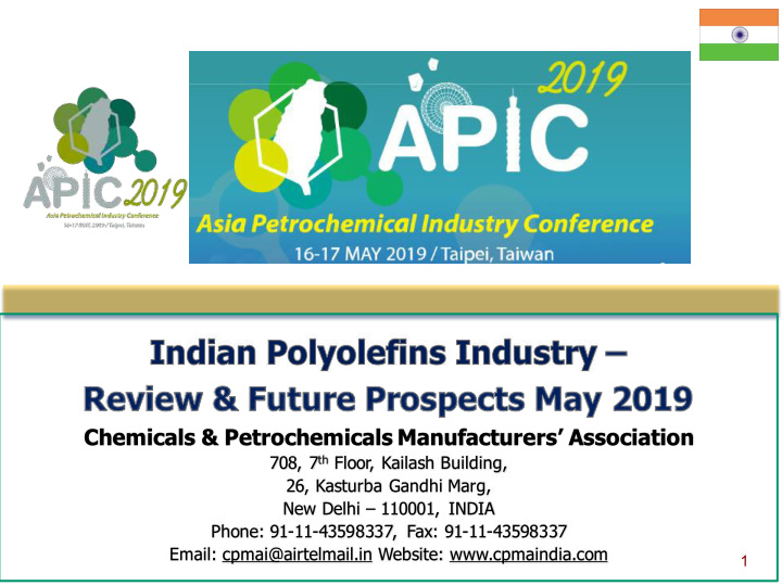 chemicals petrochemicals manufacturers association