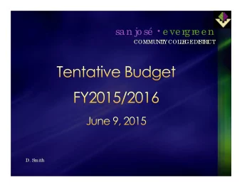Property Tax base up 10.1% FY2014  15 Applies 3.5% principle in FY2015  16 Each 1% equals