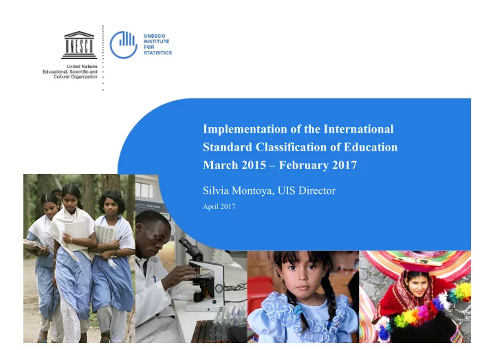 implementation of the international standard