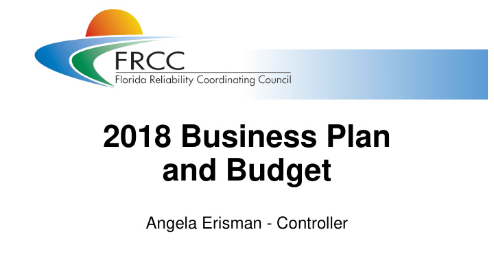 2018 business plan and budget