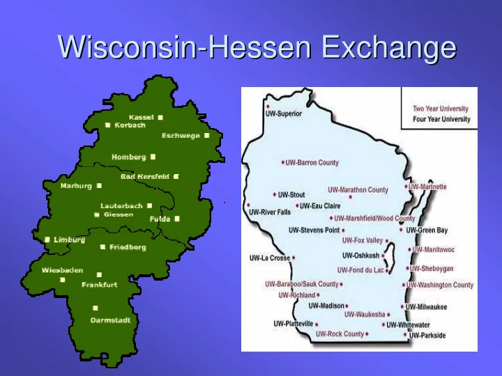 wisconsin hessen exchange hessen exchange wisconsin