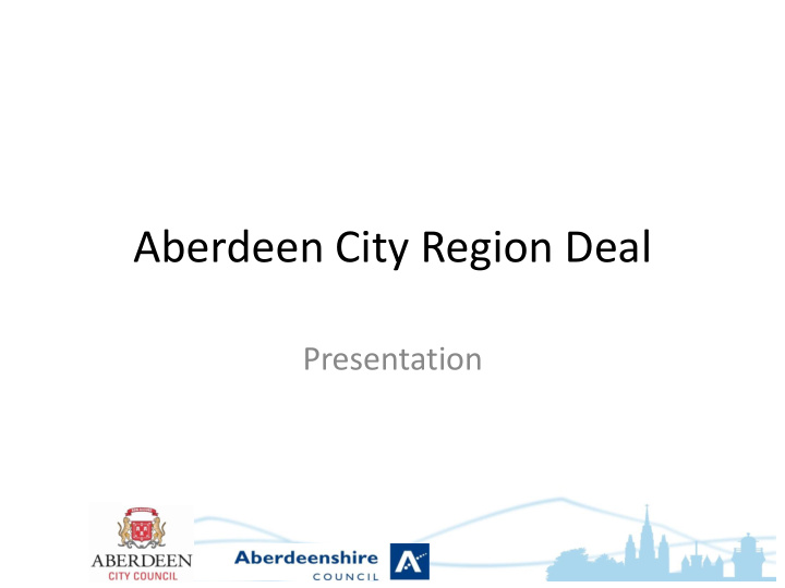 aberdeen city region deal