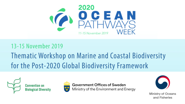 2020 ocean pathways week