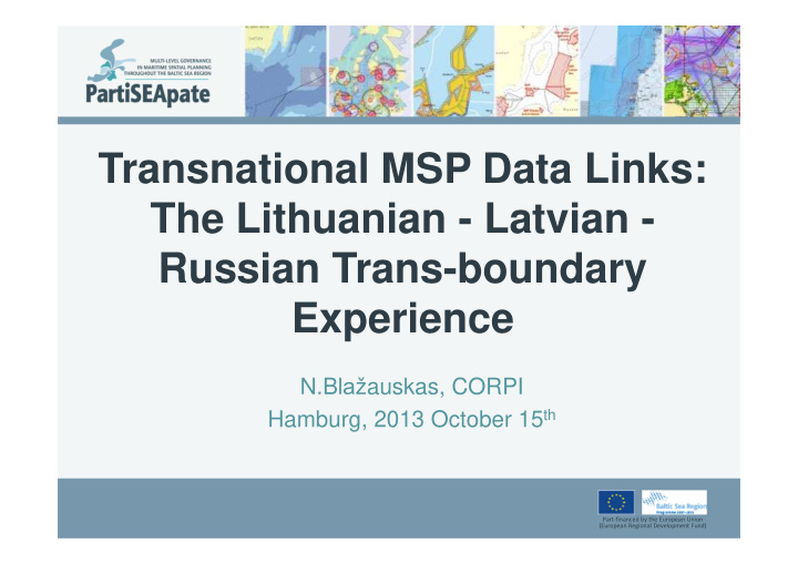 transnational msp data links the lithuanian latvian