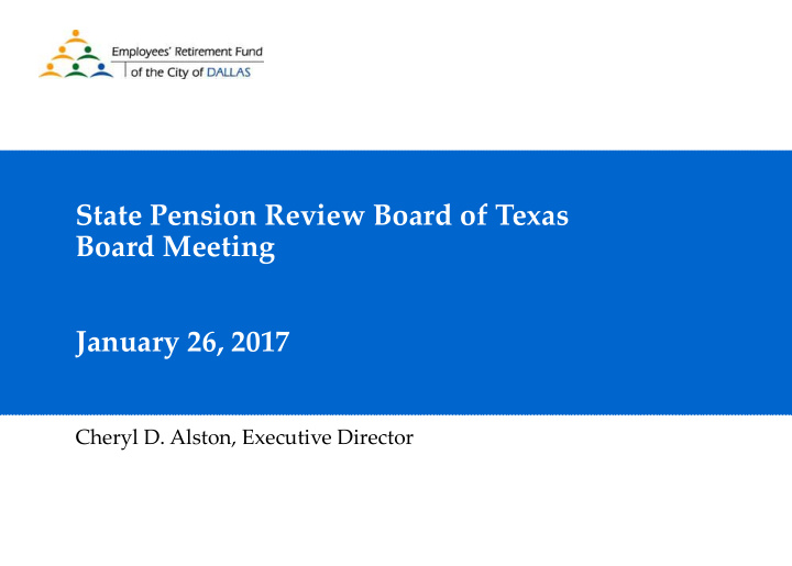 state pension review board of texas board meeting january