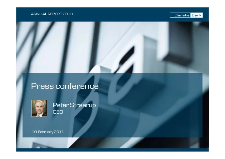 press conference