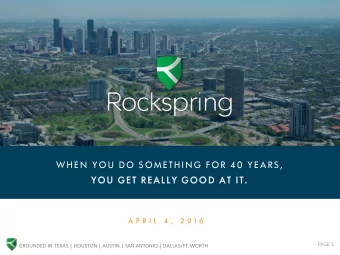 W H E N  Y O U  D O  S O M E T H I N G  F O R  4 0  Y E A R S ,  Y O U  G E T  R E A L L Y  G O O D