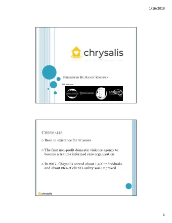 W HAT DO WE DO ?  Our services include:  Emergency Shelter  Mobile Victim Advocacy