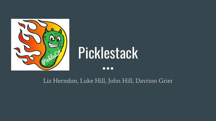 picklestack