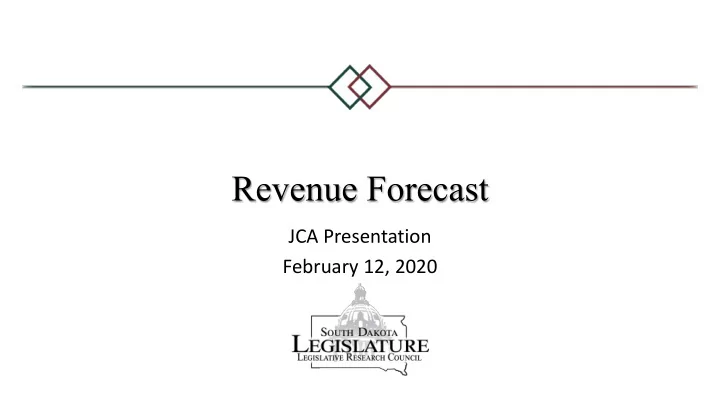 revenue forecast