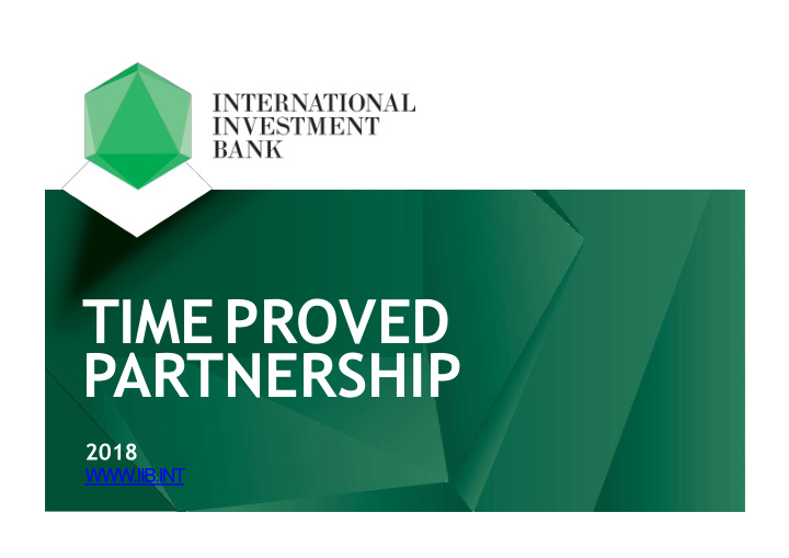 time proved partnership