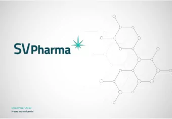 December 2019  Private and confidential  1  Presentation Disclaimer  The information contained in