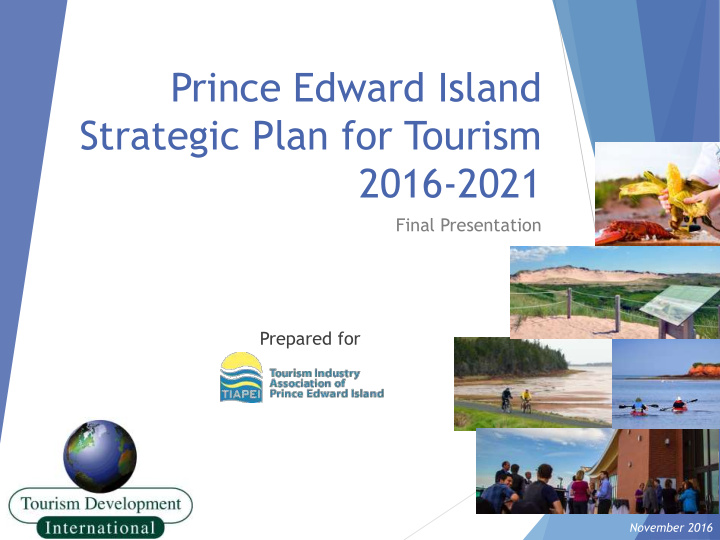 strategic plan for tourism