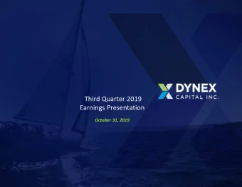 Third Quarter 2019  Earnings Presentation  October 31, 2019  Safe Harbor Statement  NOTE:  This