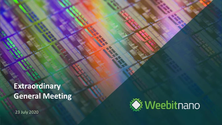 extraordinary general meeting