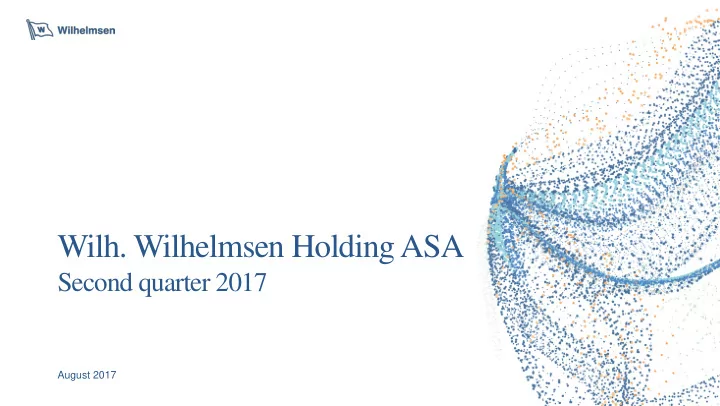wilh wilhelmsen holding asa