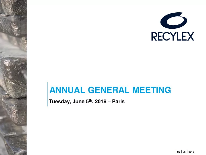 annual general meeting