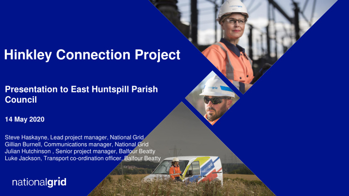 hinkley connection project