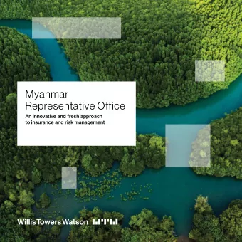 Myanmar  Representative Office  An innovative and fresh approach  to insurance and risk management