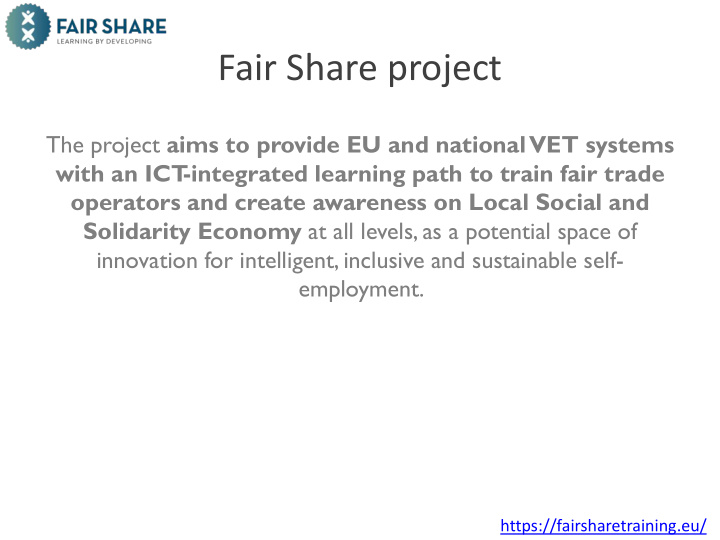 fair share project