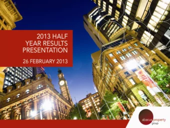 HY13 Highlights  Results reflect robust nature of our business model  Strong HY13 underlying