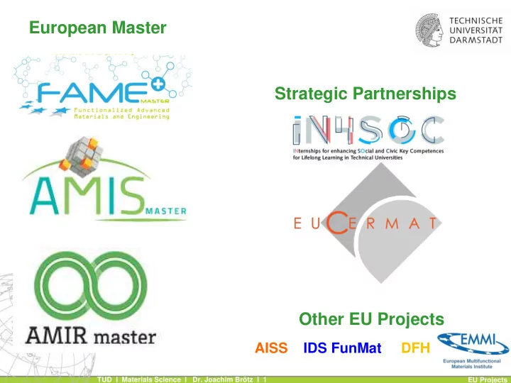 strategic partnerships