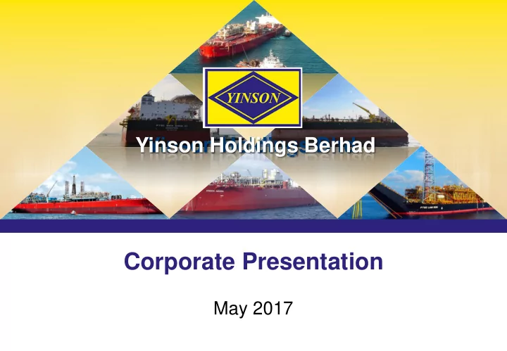 corporate presentation