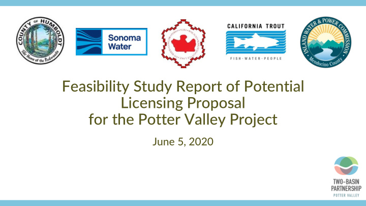 feasibility study report of potential licensing proposal