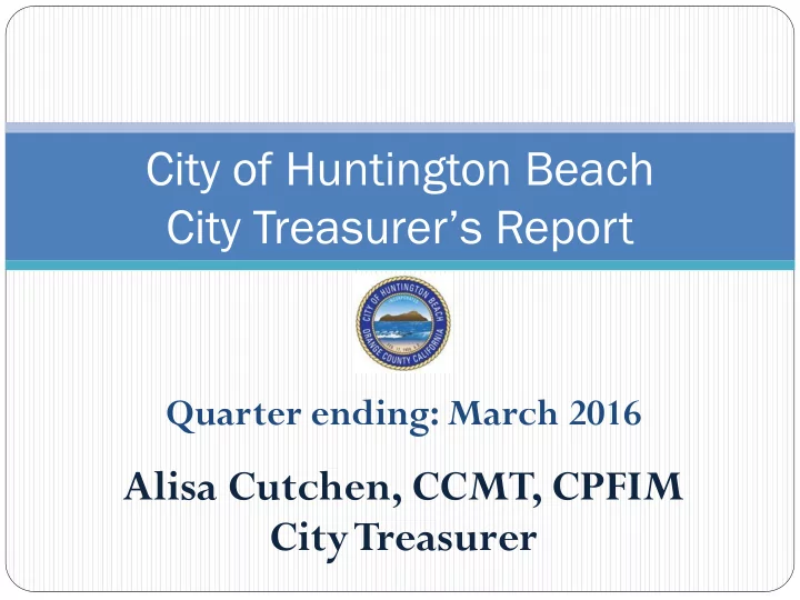 city of huntington beach