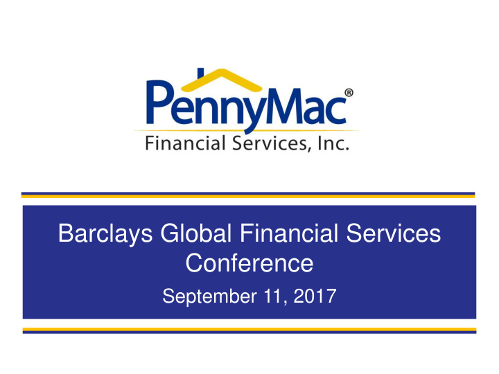 barclays global financial services conference