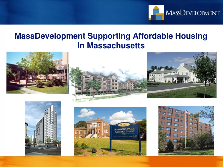 in massachusetts developer profile