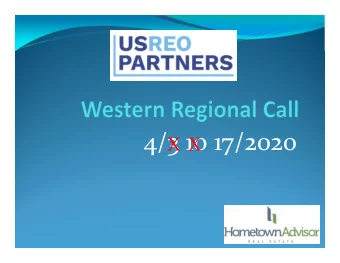 4/3 10 17/2020  X X  Agenda  Greetings  Welcome New Members to USREOP  Conference Calendar