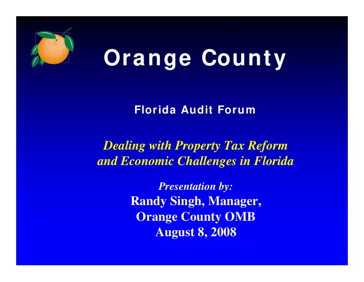orange county