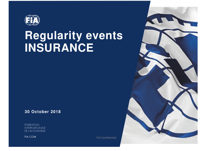 regularity events insurance